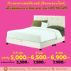 PRE-ORDER เตียงหัวเบาะ ติดล้อเบรค รุ่น Las Vegas